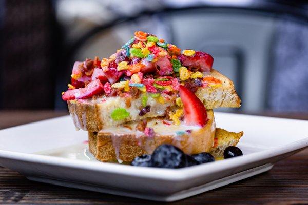 Fruity Pebbles French Toast