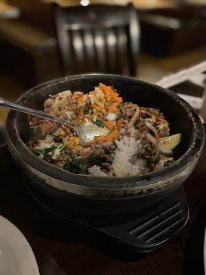 Beef bibimbap