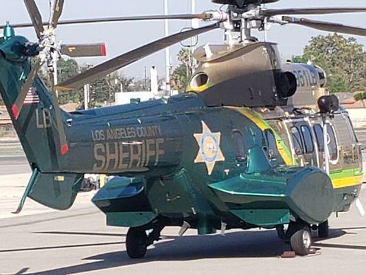 Sheriff helicopter