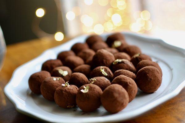 Champagne Truffles