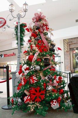 Our custom tree display at Midland Park Mall Dec. 2018