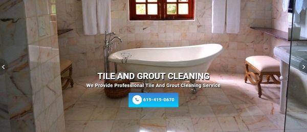 Tile and grout cleaning