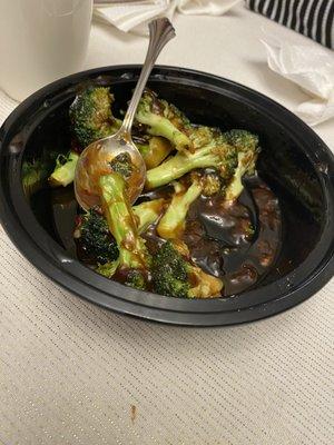 120. Broccoli with Garlic Sauce