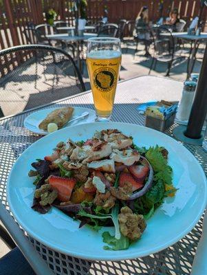 Fork Salad with Spotted Cow beer