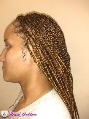 Individual plaits