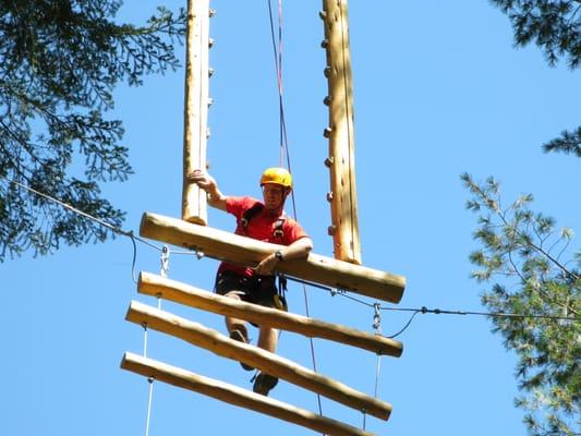 Vertigo: A 70ft. tall climbing activity.