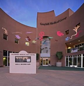 Dr. Ramin Sorkhi's offices are in the Medical Arts building in downtown Escondido.