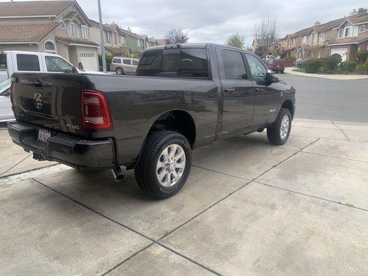 2021 Ram 2500, purchased 3/30/2021