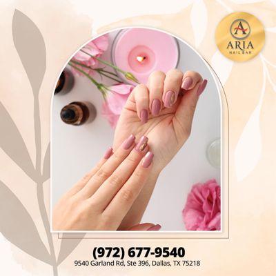 It is relaxing 
  It's therapeutic 
  And it feels great 
  Getting your nails done has a lot of benefits: you get to enjoy the f