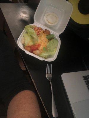 Check out my 7$ side salad! :)