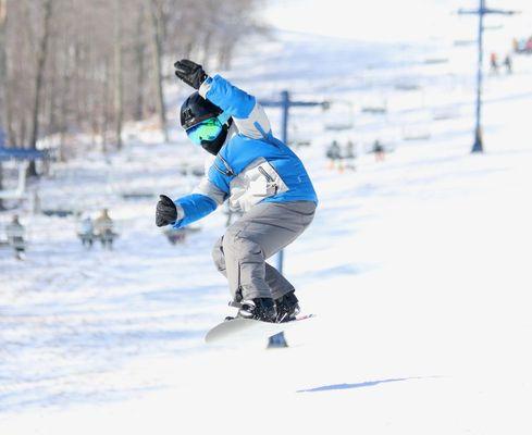 Snowboarding fun!