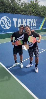 Pro Open Doubles win w/ Steph Martinez