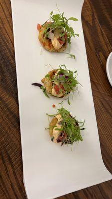 Crab cakes - appetizer