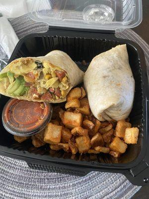 Breakfast burrito