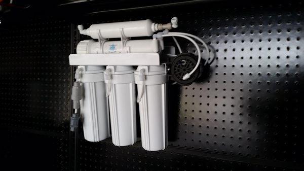 Residential Reverse Osmosis System with Water Saving Pump and Coral Calcium