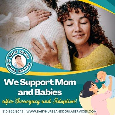 Supporting Mom and babies after Surrogacy and adoption