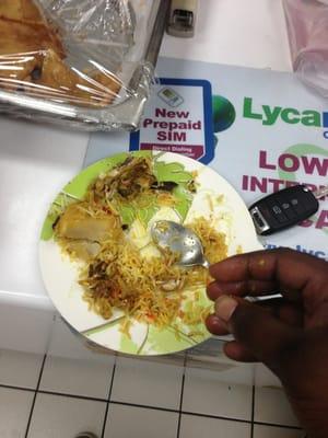 Free biryani on spot !!