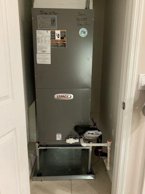 Lennox air handler replacement in Cape Coral, Florida