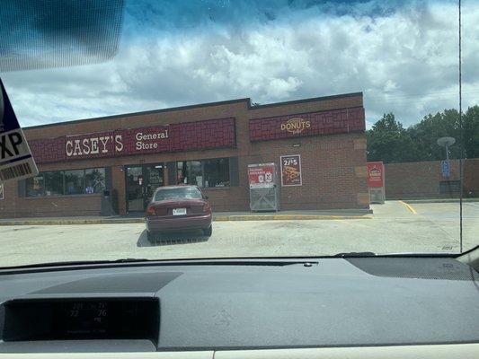 Casey's Has Great Pizza according to several people I have talked to!