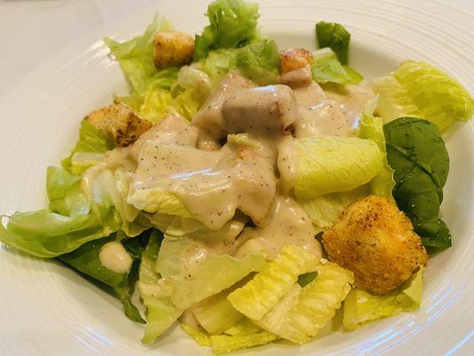 Side of Caesar salad