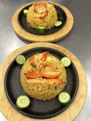 Lobster fried rice