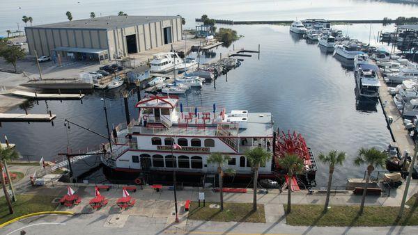 The Barbara-Lee at dock in Sanford, FL