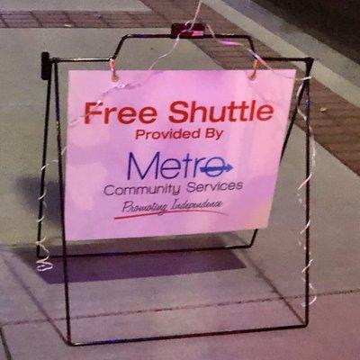 Free Shuttle!