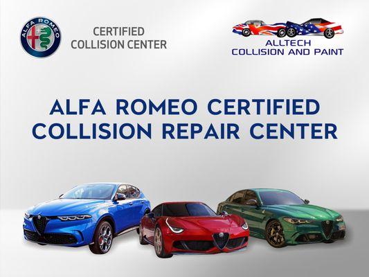 Certified Alfa Romeo Body Shop in Boca Raton, FL.