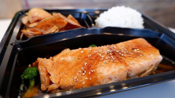 Teriyaki salmon