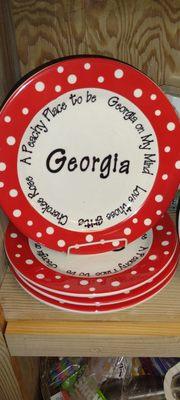 Sassy Chic Home Decor for all you proud Georgians out there. We make Any and everything. You want it we can make it !