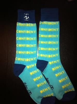 Confident sock redesigned.