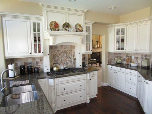 Custom Kitchen after Water Damage - Temecula