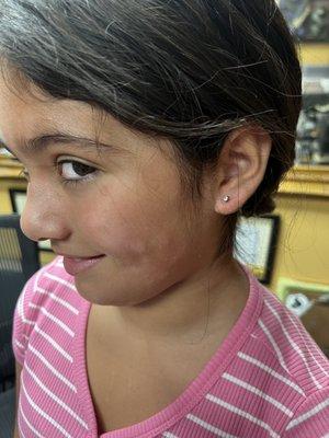 Ear piercing