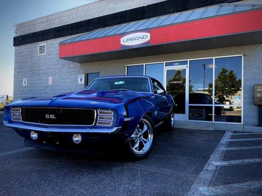 1969 Camaro 396 in for repairs