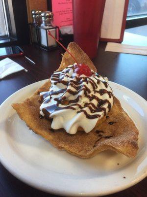 Fried ice cream