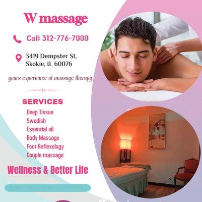 Asian Body Massage helps to relax the entire body, 
increases circulation of the blood and treats emotion, mind and spirit.