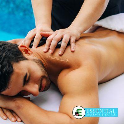 A Warm Stone Massage is sure to melt away muscle tension.