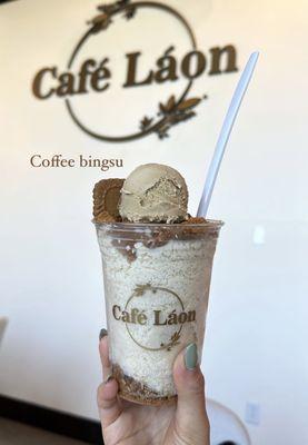 Coffee bingsu