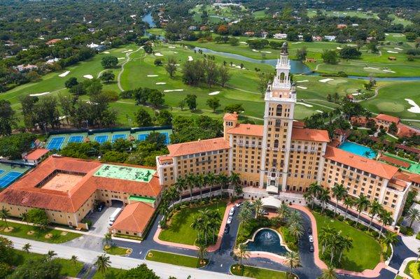 Biltmore Hotel. Mavic 2 Pro. Aerial Drone Photography