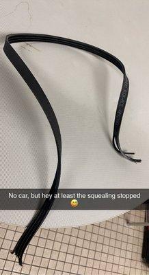 Worn Out Serpentine Belt