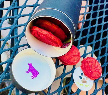 craft beef dog biscuits from their vending machine