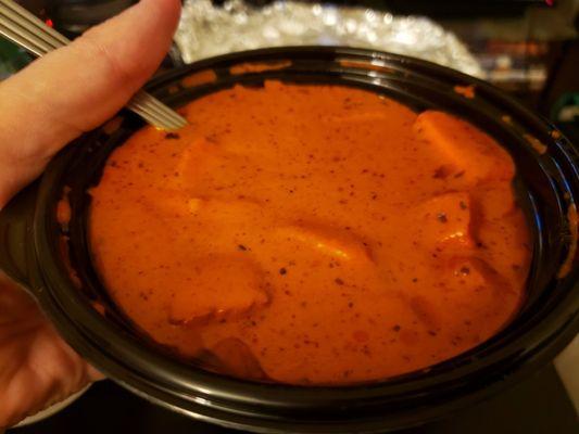 Paneer Tikka masala to go