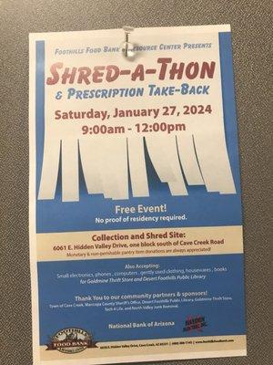 Shred a thon