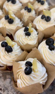 Lemon Blueberry Cupcakes