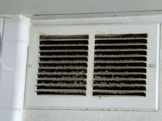 Dirty air vents