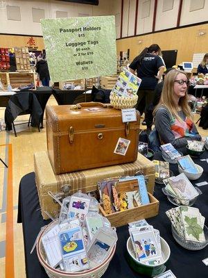 03.11.23 Heathered Wallets at the Spring Food & Craft Fair in Elk Grove