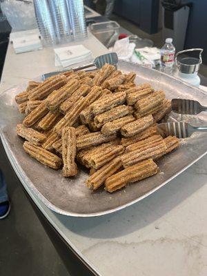 Churros with Dulce de leche