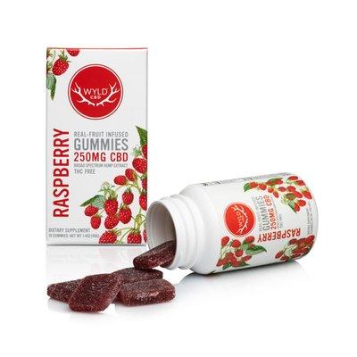 Raspberry gummies are yummy. 25 mg per piece. Full spectrum. Vegan. Low sugar. made with real fruit.