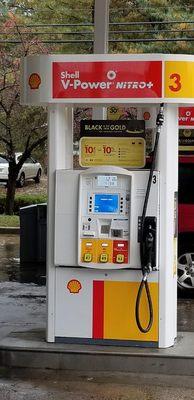 Fuel up at  Shell!