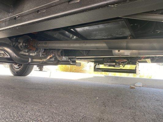 Thief's Cut my catalytic converter off